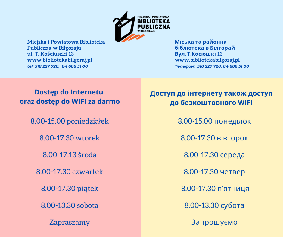 dostęp do internetu - informacja