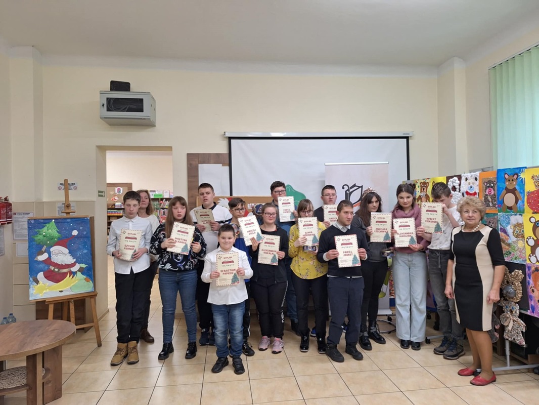 Konkurs czytelniczy "Idą Święta"