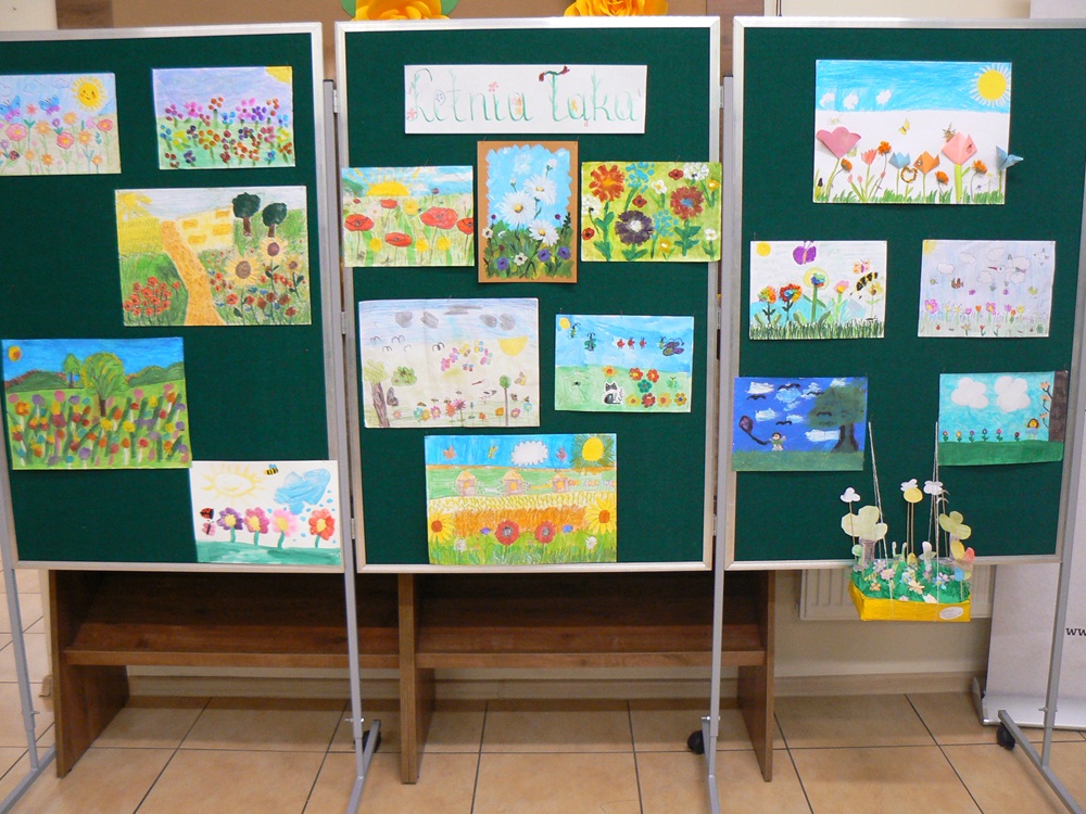 Podsumowanie konkursu plastycznego "Letnia łąka"