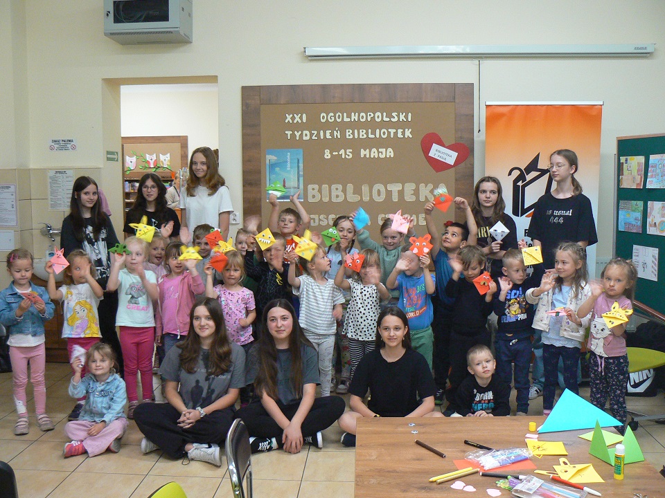 "Biblioteka - miejsce na czasie"