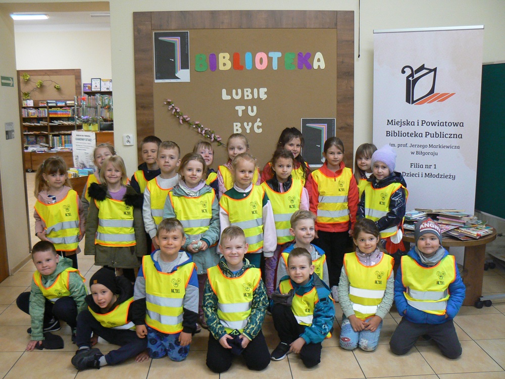 "Biblioteka – lubię tu być"